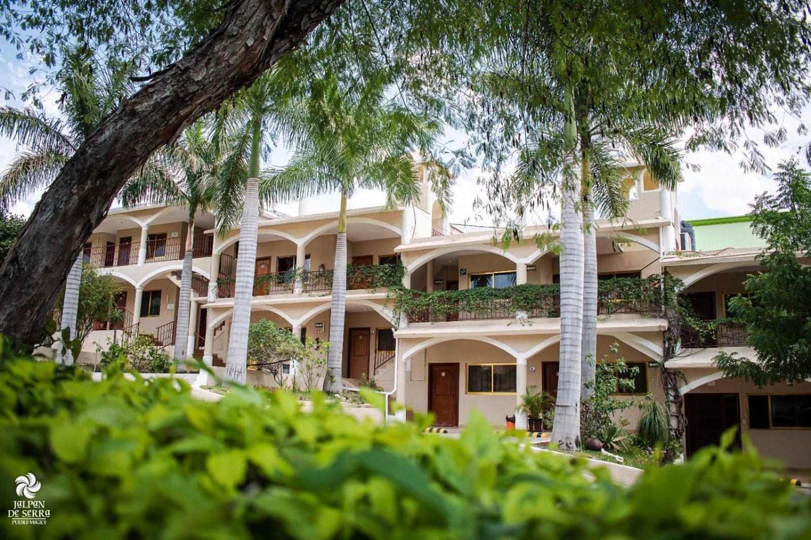 Hotel Y Restaurante Villas Del Sol Jalpan Exteriör bild
